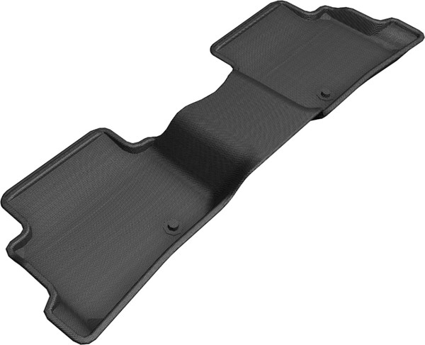 3D MAXpider 2019-2019 Hyundai Ioniq Electric Kagu 2nd Row Floormats - Black - L1HY09021509