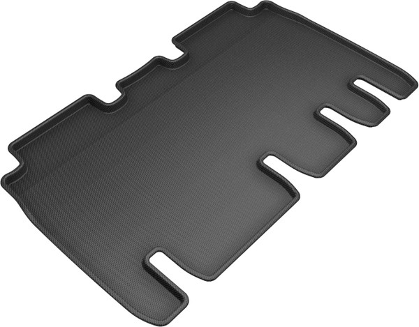 3D MAXpider 2016-2020 Tesla Model X Kagu 2nd Row Floormats - Black - L1TL01121509