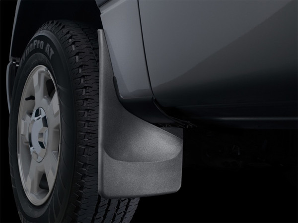 WeatherTech 2019+ Honda Pilot Rear No Drill MudFlaps - Black - 120102
