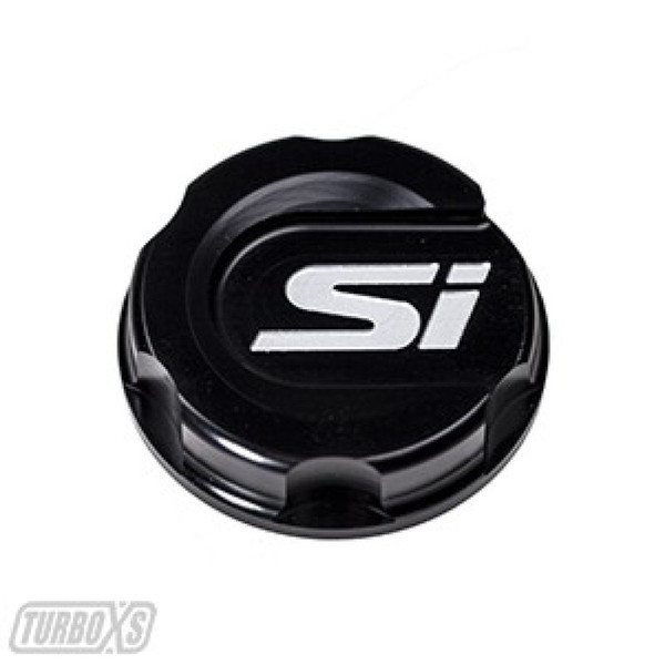Turbo XS 2016+ Honda Civic Black Oil Cap - HC-OC-BLK-SI
