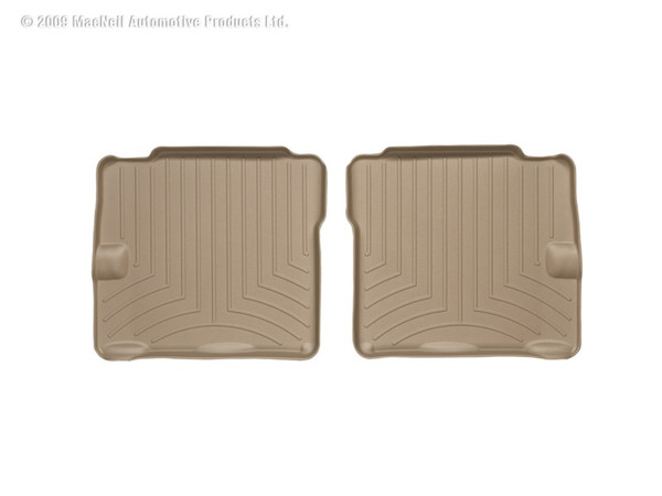 WeatherTech 04+ Chrysler Pacifica Rear FloorLiner - Tan - 450942
