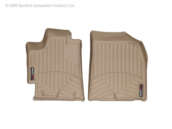 WeatherTech 08-13 Toyota Highlander Front FloorLiner - Tan - 451151
