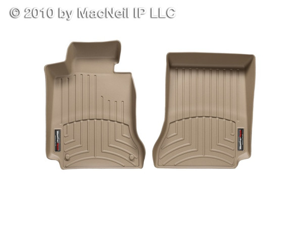 WeatherTech 08-13 Mercedes-Benz C-Class (W204) Front FloorLiner - Tan - 451611