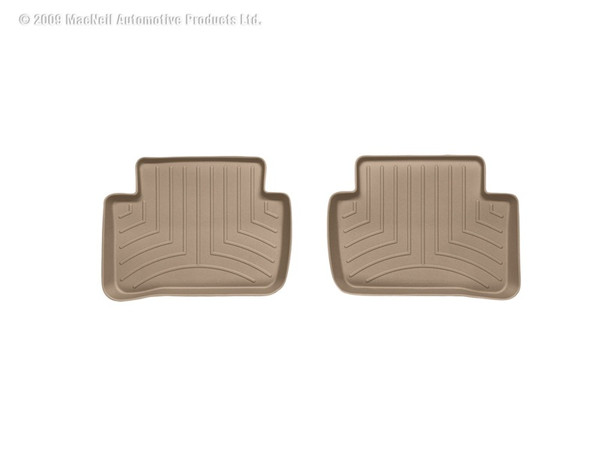 WeatherTech 08-13 Mercedes-Benz C-Class (W204) Rear FloorLiner - Tan - 451612