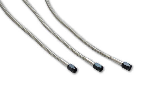 Vibrant Univ Oil Feed Kit 2ft Teflon lined S.S. hose with two -3AN female fittings preassembled - 10270