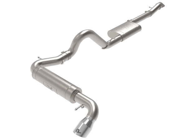 aFe Apollo GT 3in 409 SS Cat-Back Exhaust 2021 Ford Bronco L4-2.3L (t)/V6-2.7L (tt) w/ Polished Tips - 49-43136-P
