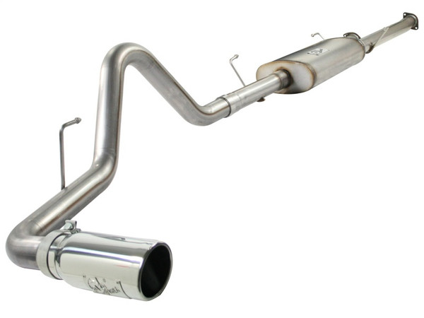 aFe MACHForce XP Exhausts Cat-Back SS-409 EXH CB Toyota Tundra 10-11 V8-5.7L 145.7 WB (pol tip) - 49-46008