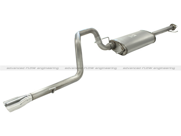 aFe MachFORCE XP Cat-Back 05-09 Lexus GX470 V8 4.7L 409SS w/ Oval Polished Tips Exhaust System - 49-46016-P
