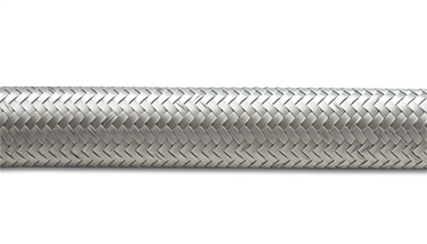 Vibrant -12 AN SS Braided Flex Hose (20 foot roll) - 11932