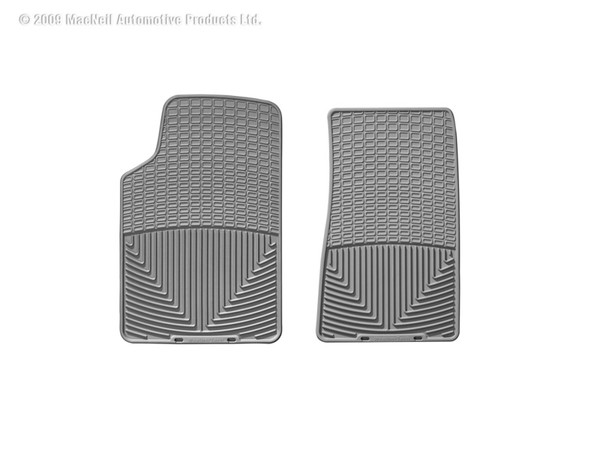 WeatherTech 03-10 Cadillac CTS Front Rubber Mats - Grey - W47GR