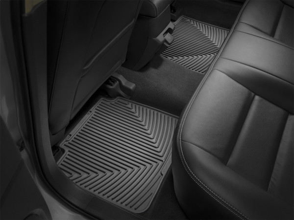 WeatherTech 21+ Cadillac Escalade Rear Rubber Mats - Black - W569