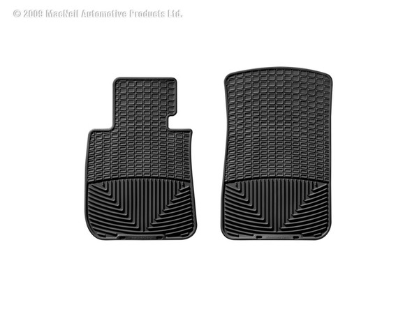 WeatherTech 05+ Chevrolet Cobalt Front Rubber Mats - Black - W61