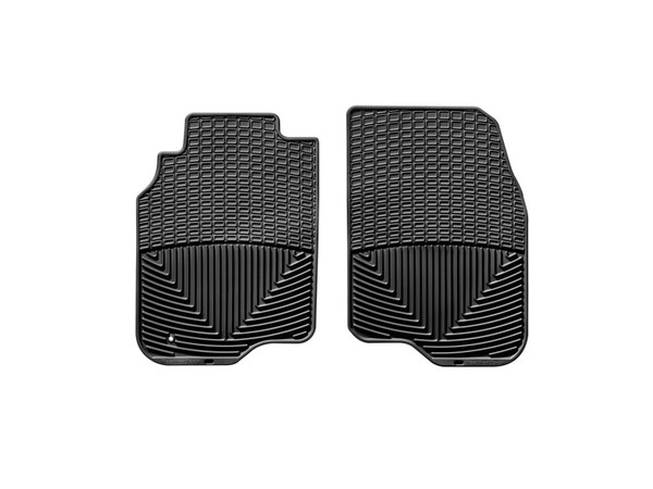 WeatherTech 07+ Saturn Aura Front Rubber Mats - Black - W89