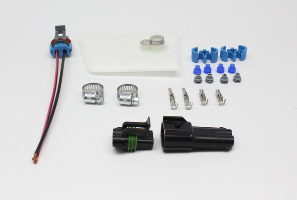 Walbro Universal Installation Kit: Fuel Filter and Wiring Harness for F90000267 E85 Pump - 400-1162