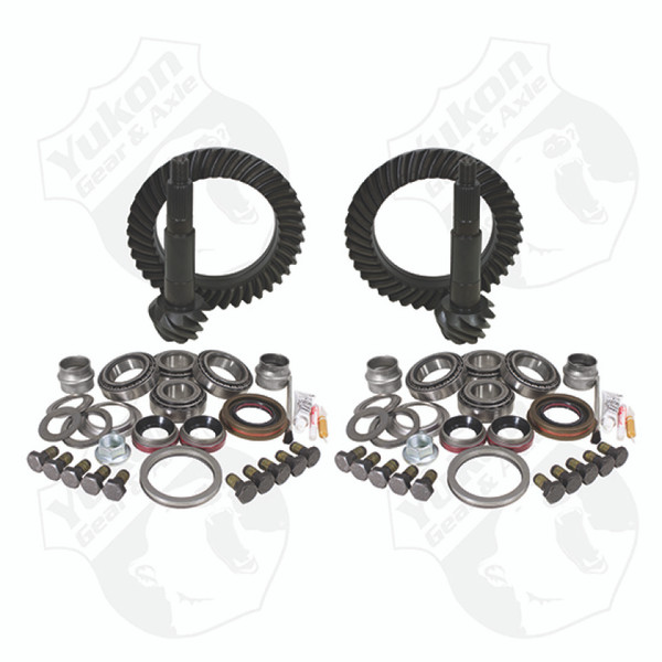 Yukon Gear Gear & Install Kit For Jeep TJ Rubicon - 4.88 Ratio - YGK010