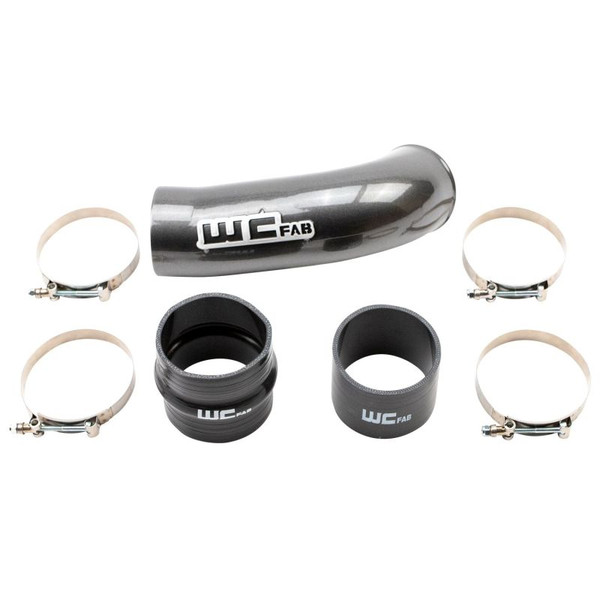 Wehrli 2020+ Chevrolet 6.6L L5P Duramax 4in Intake Pipe (Use w/OEM Air Box) - Gloss Black - WCF100720-GB