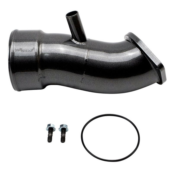 Wehrli 2020+ Chevrolet 6.6L L5P Duramax 3.5in Intake Horn w/PCV Port - WCFab Grey - WCF100833-GRY