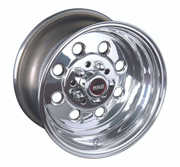 Weld Draglite 15x8 / 5x4.5 & 5x4.75 BP / 4.5in. BS Polished Wheel - Non-Beadlock - 90-58348
