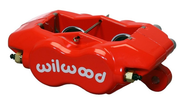 Wilwood Caliper-Forged DynaliteI-Red 1.62in Pistons .81in Disc - 120-13842-RD