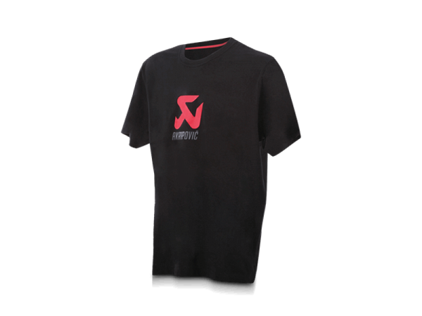 Akrapovic Mens Logo Black T-Shirt - XXL - 801210