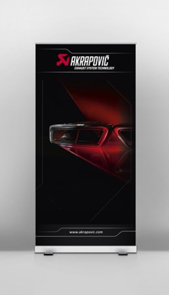 Akrapovic Pull Up Banner (AMG Tailpipe) - 801818