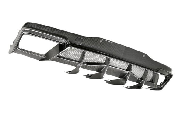 Anderson Composites 20-21 Chevrolet Corvette (C8) Carbon Fiber Rear Diffuser - AC-RD20CHC8-MB