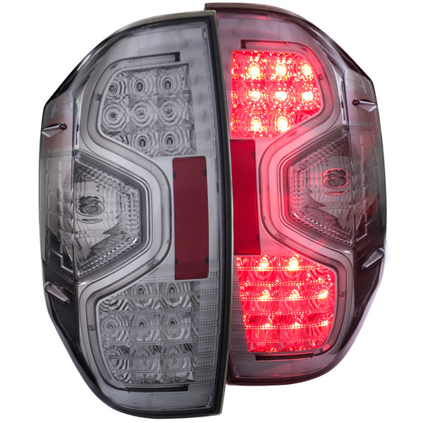 ANZO 2014-2015 Toyota Tundra LED Taillights Chrome - 311235
