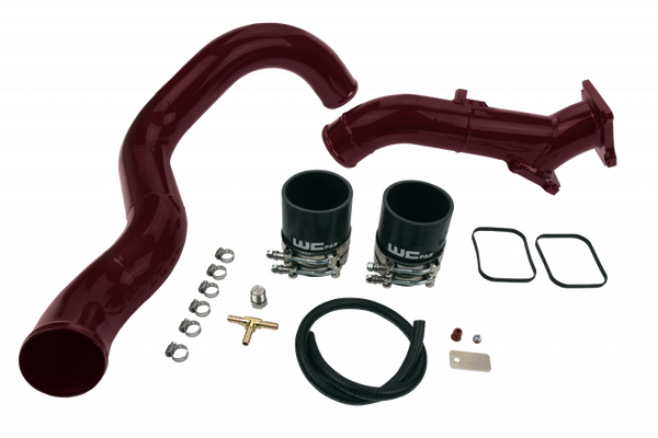 Wehrli 01-04 Chevrolet 6.6L LB7 Duramax 3in Y-Bridge Kit - Bengal Grey - WCF100693-BG