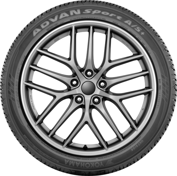 Yokohama Advan Sport A/S+ Tire - 255/35R19 96Y - 110140654