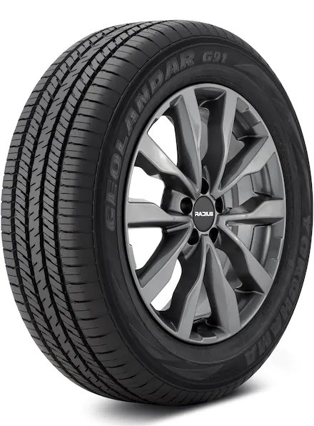 Yokohama Geolandar G91F Tire - P225/60R17 98H - 110193233