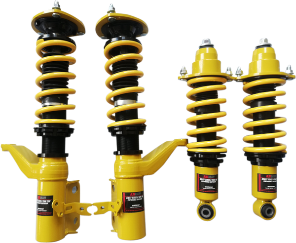 BLOX Racing 02-05 Rsx/01-05 Civic- Non-Adjustable Damping Street Series II Coilovers - BXSS-02105