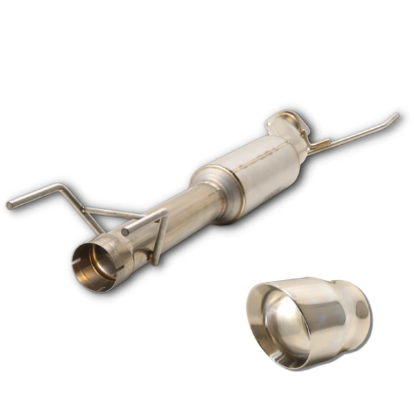 Carven 2022 Toyota Tundra Crew Cab 5.5ft Bed Cut & Clamp Muffler Replacement Kit w/5in Polished Tip - CT1006