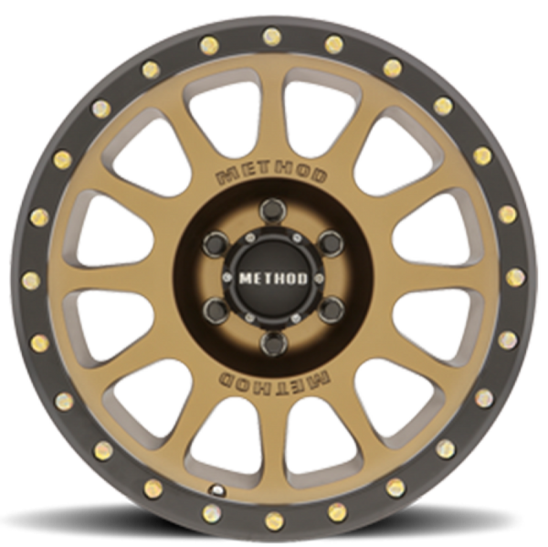 Method Wheels MR305 NV 17x8.5 /+25mm Offset / 6x120 / 83mm CB Bronze Wheel - MR30578562925