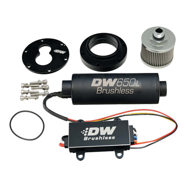 DeatschWerks 3.5L Module Surge Tank In-Tank Pump Adapter w/ DW650iL Brushless/Controller 440lph Pump - 9-650-C105-5009