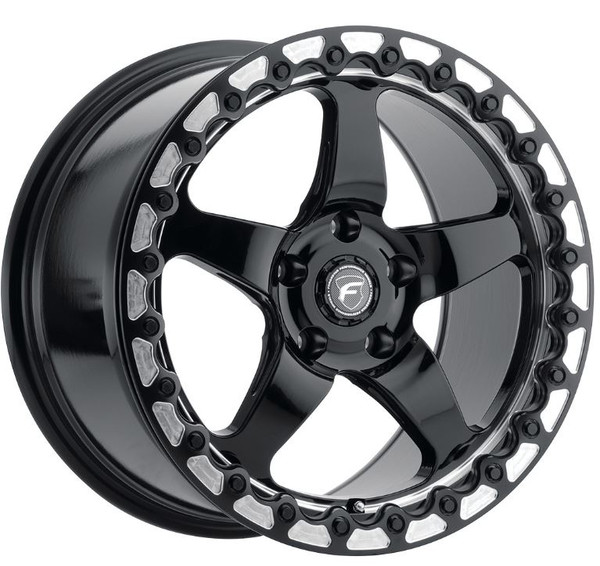 Forgestar D5 18x12 / 5x120.65 BP / ET56 / 8.8in BS Gloss Black Wheel - F00182063P56
