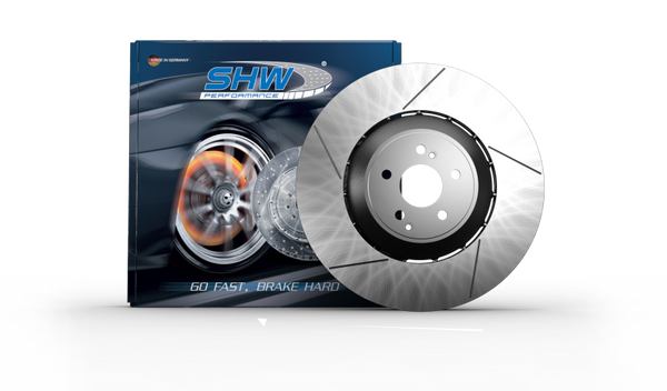 SHW 05-17 Subaru WRX STi 2.5L Front Drilled-Slotted Lightweight Brake Rotor - SFX40011