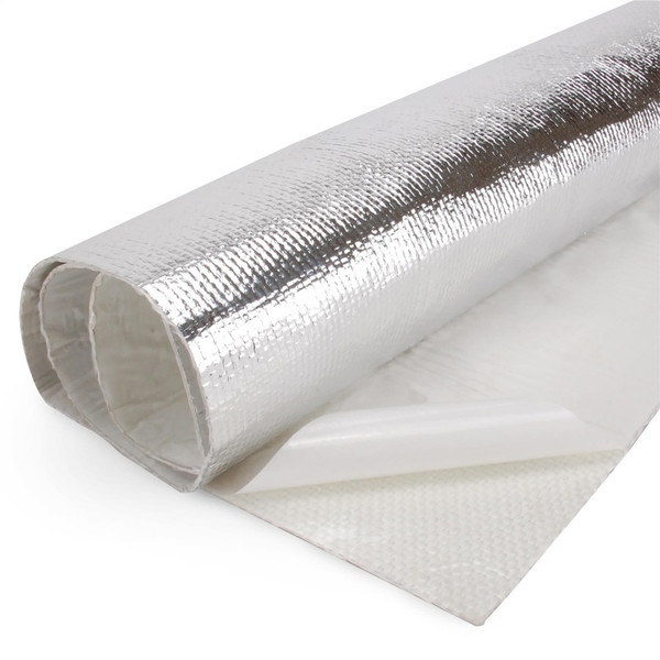 DEI Heat Screen 36in x 40in - Mylar Radiant Glass Fiber Matting w/ Adhesive Backing - 10400