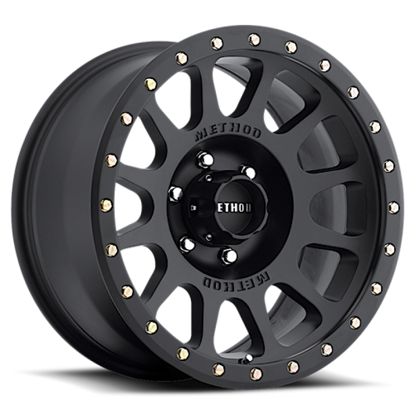 Method Wheels MR305 NV 17x8.5 /+25mm Offset / 6x120 / 83mm CB Matte Black Wheel - MR30578562525