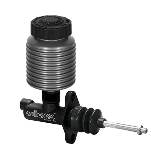 Wilwood Compact Remote MC w/ Direct Mount Lightweight Anodized Billet Alum. Reservoir - 1.12 Bore - 261-16841-1.12