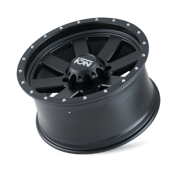 ION Type 134 18x10 / 5x139.7 BP / -19mm Offset / 108mm Hub Matte Gunmetal/Black Beadlock Wheel - 134-8185MG
