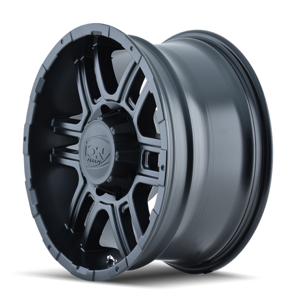 ION Type 179 16x8 / 5x127 BP / 10mm Offset / 83.82mm Hub Matte Black Wheel - 179-6873MB