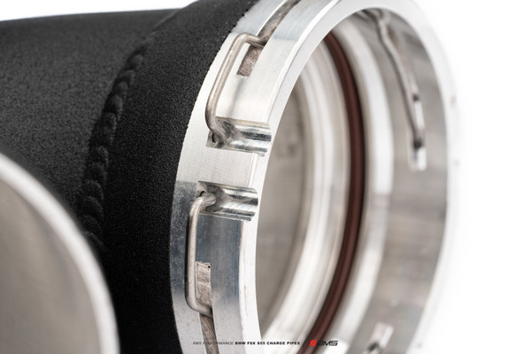 AMS Performance 15-18 BMW M3 / 15-20 BMW M4 w/ S55 3.0L Turbo Engine Charge Pipes - AMS.39.09.0001-1