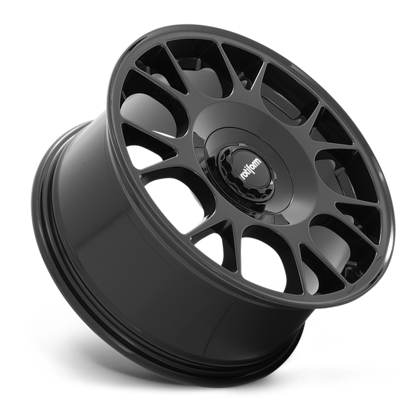 Rotiform R187 TUF-R Wheel 19x8.5 5x112/5x114.3 45 Offset - Gloss Black - R187198542+45