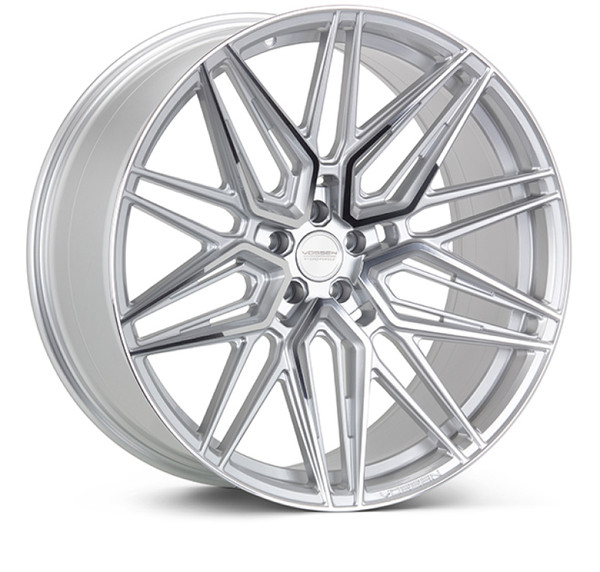 Vossen HF-7 22x10.5 / 5x112 / ET25 / Deep Face / 66.5 - Silver Polished - HF7-2M46