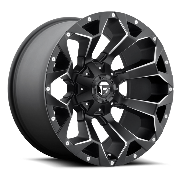 Fuel Off Road Model D546 ASSAULT Black & Milled 18X9
