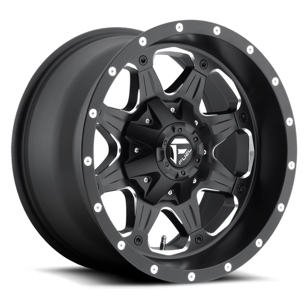 Fuel Off Road Model D534 BOOST Matte Black & Milled 18X9