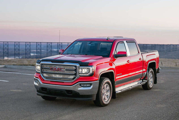 EGR 14+ GMC Sierra Superguard Hood Shield - Matte (301585) - 301585