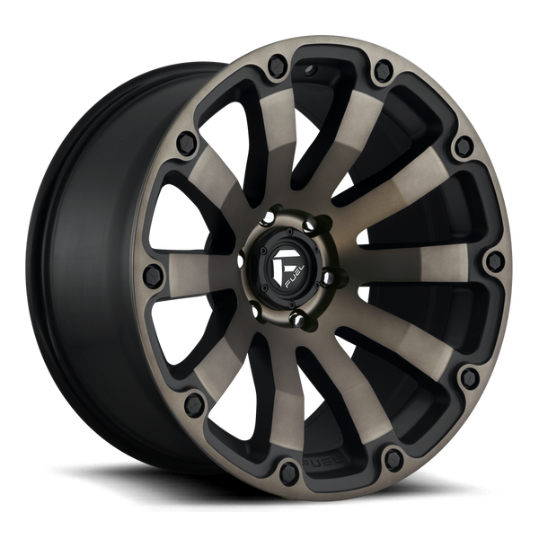 Fuel Off Road Model D636 DIESEL Black & Machined with Dark Tint  20X9