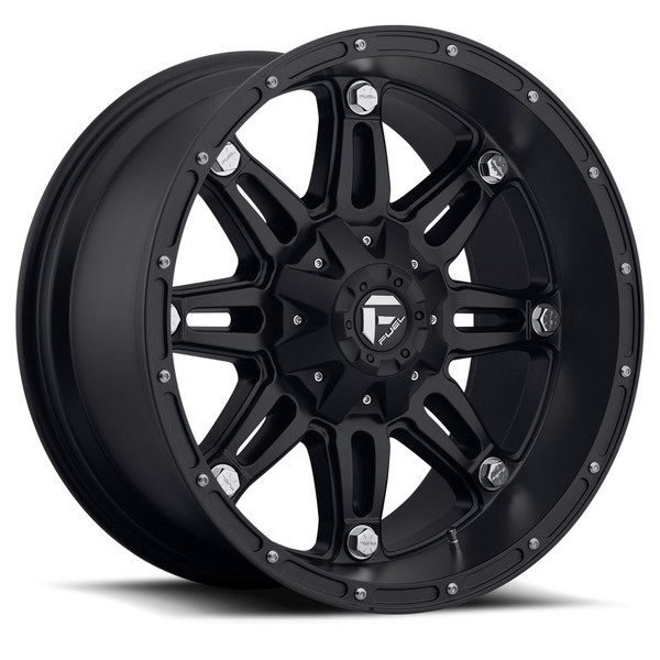 Fuel Off Road Model D531 HOSTAGE Matte Black 20X14