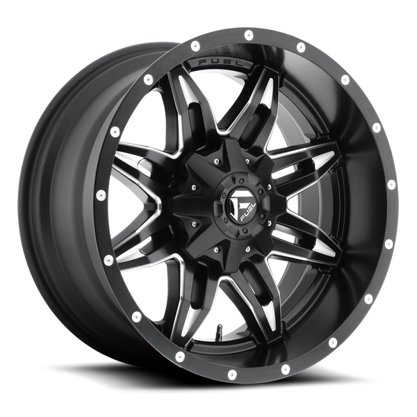 Fuel Off Road Model D567 LETHAL Black & Milled 20X9